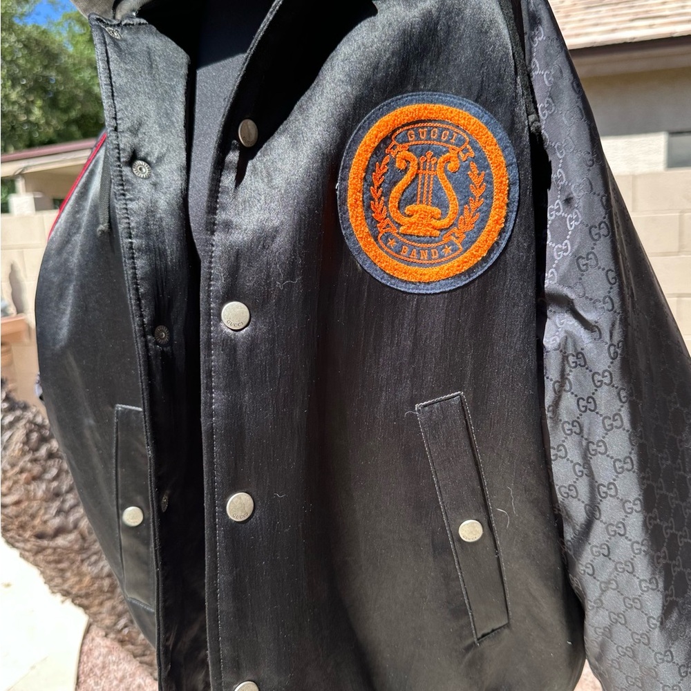 100% authentic Gucci bomber varsity jacket - Picture 8 of 17